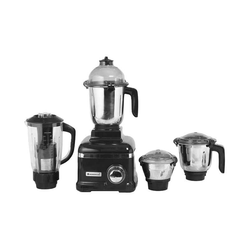 Picture of Wonderchef Sumo 1000W Mixer Grinder, (4 Jars, Black)